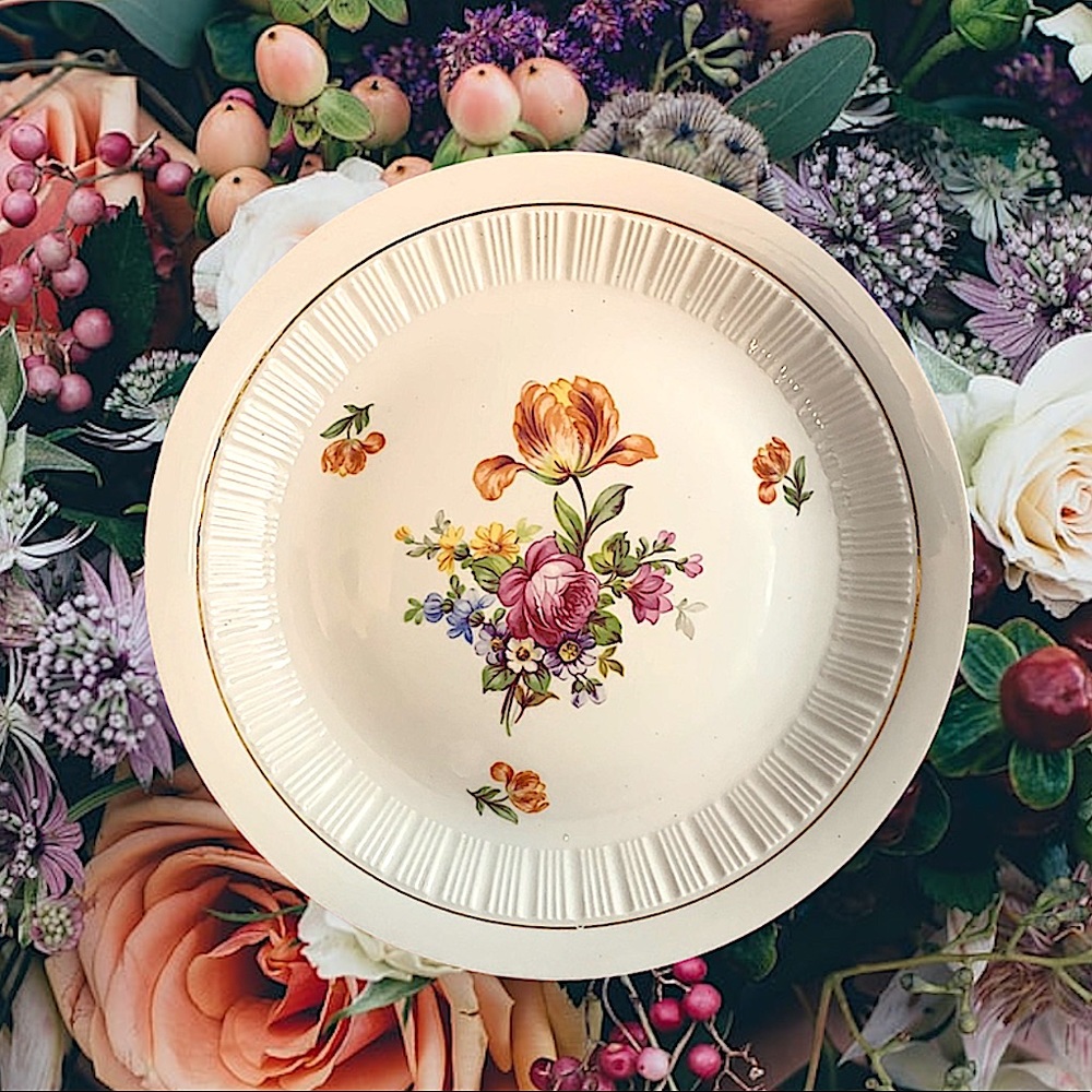 Vintage CP serving plate